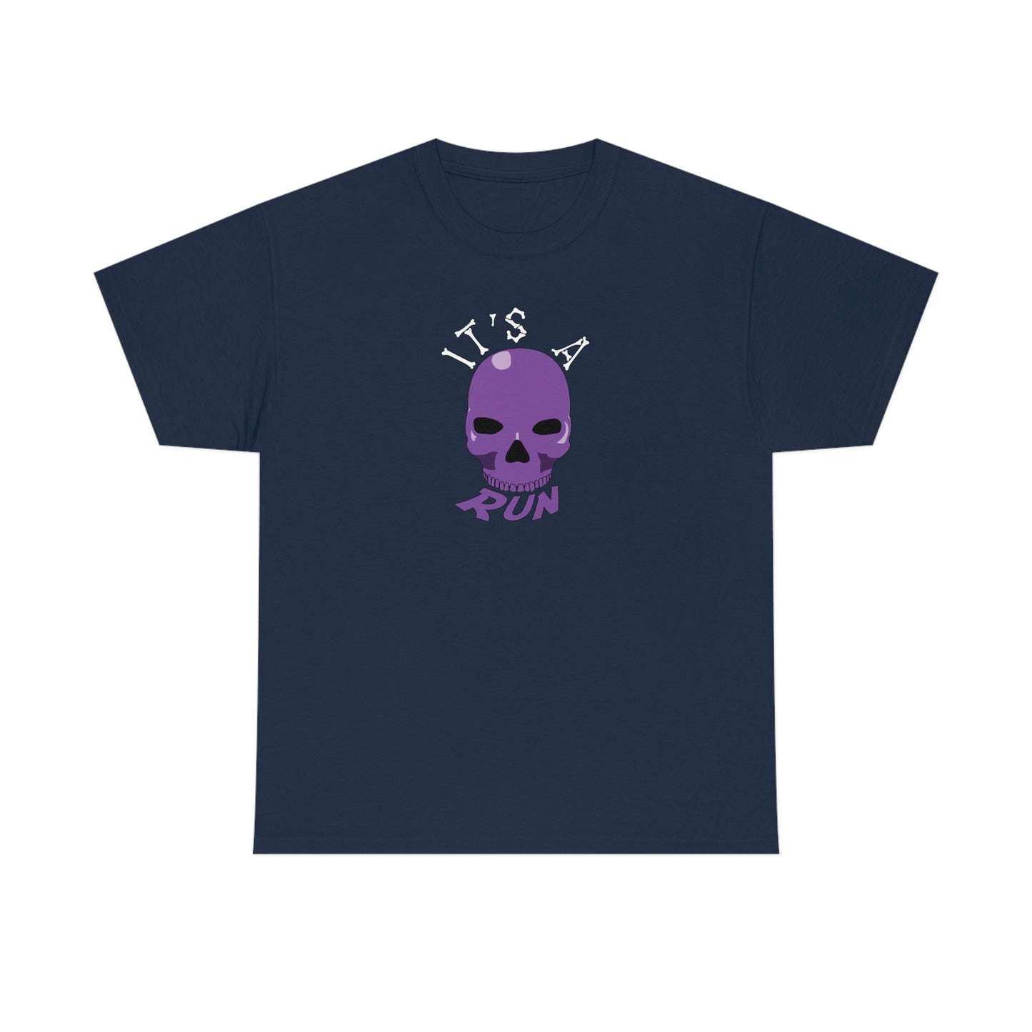 It's a purple skull run Unisex Heavy Cotton Tee