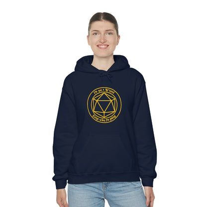 I'm not a Wizard Unisex Heavy Blend™ Hooded Sweatshirt