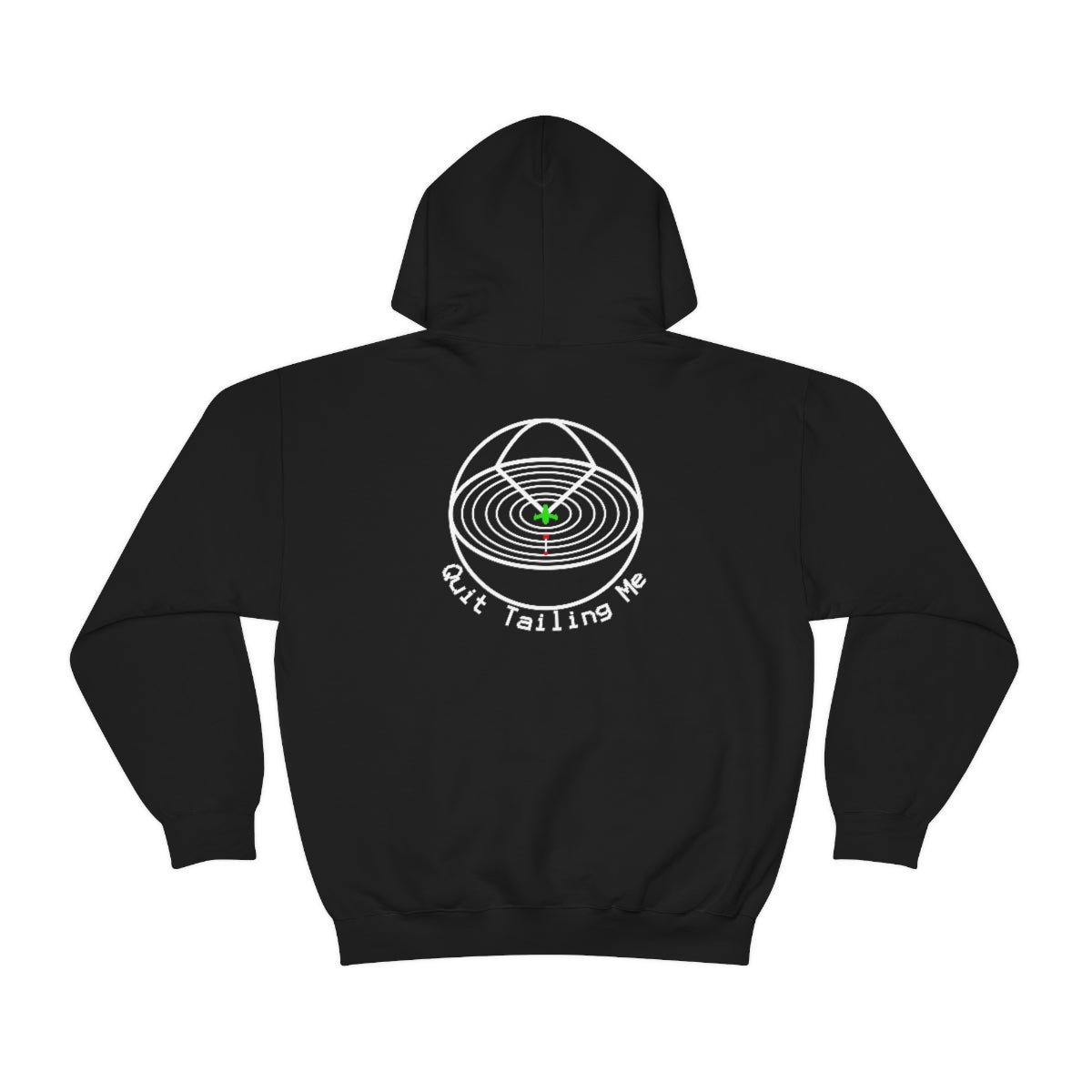 Space ship radar Unisex Heavy Blend™ Hooded Sweatshirt