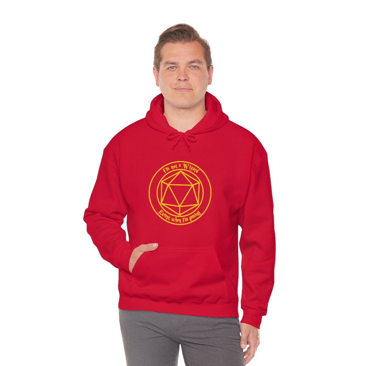 I'm not a Wizard Unisex Heavy Blend™ Hooded Sweatshirt