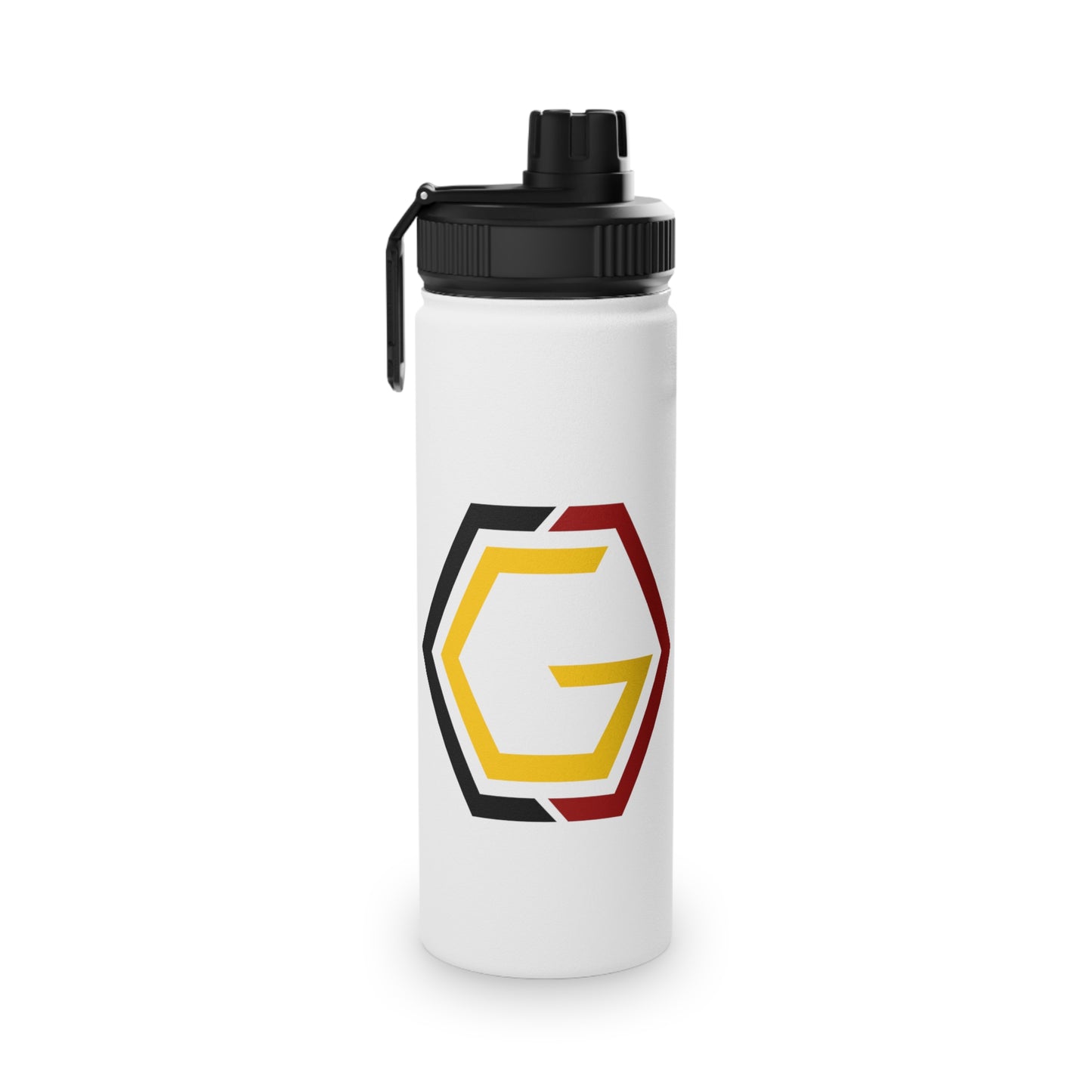 Controlled Chaos Gaming Stainless Steel Water Bottle, Sports Lid