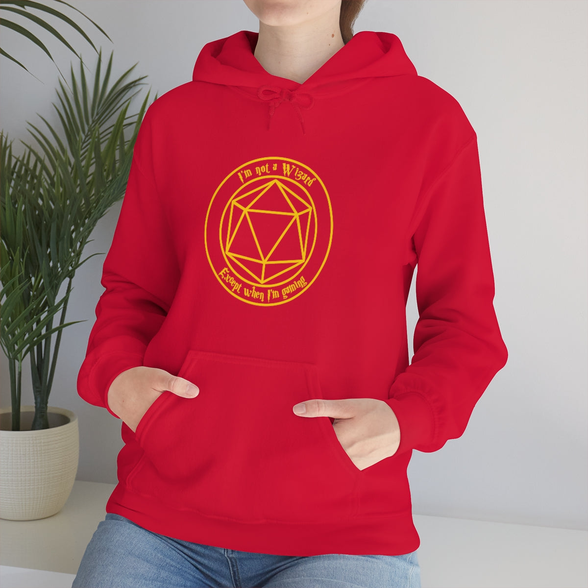 I'm not a Wizard Unisex Heavy Blend™ Hooded Sweatshirt