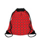 3D mesh wireframe Drawstring Bag