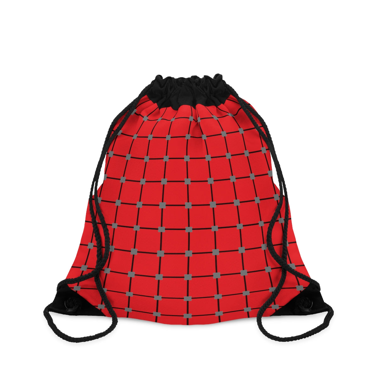 3D mesh wireframe Drawstring Bag