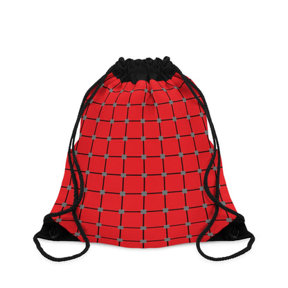 3D mesh wireframe Drawstring Bag