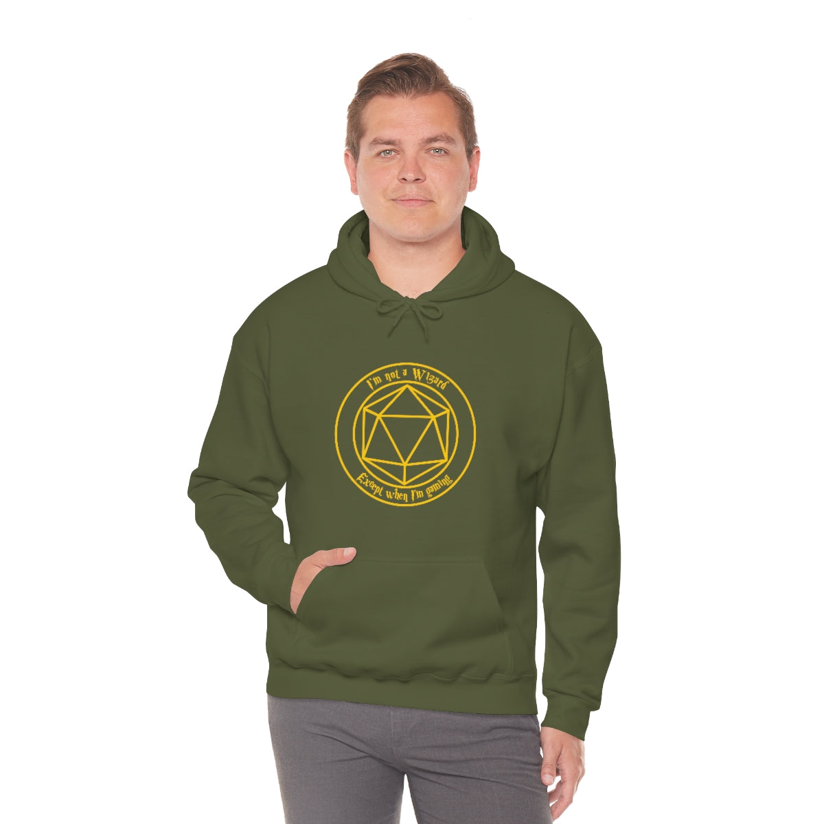 I'm not a Wizard Unisex Heavy Blend™ Hooded Sweatshirt