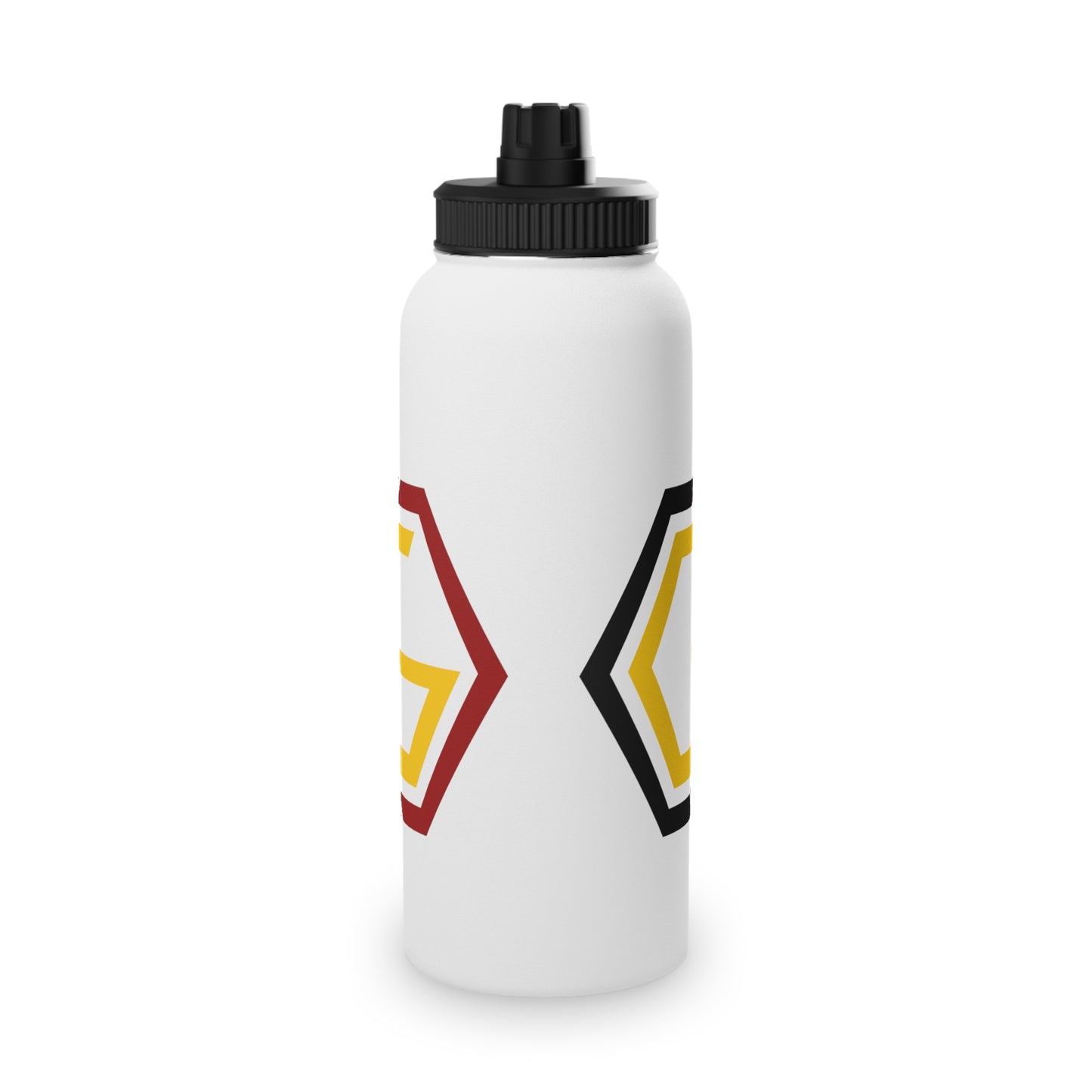 Controlled Chaos Gaming Stainless Steel Water Bottle, Sports Lid