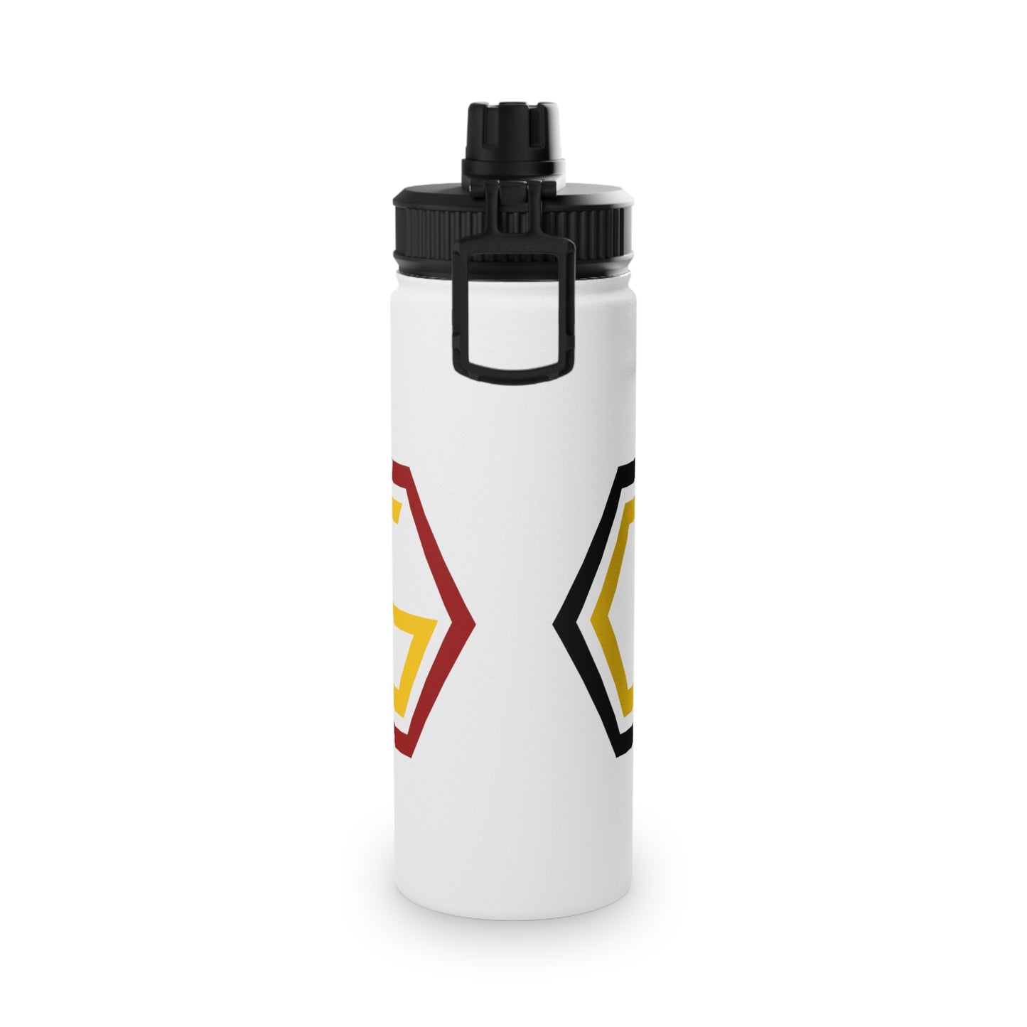 Controlled Chaos Gaming Stainless Steel Water Bottle, Sports Lid