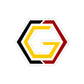 Controlled Chaos Gaming Transparent Outdoor Stickers, Die-Cut, 1pcs