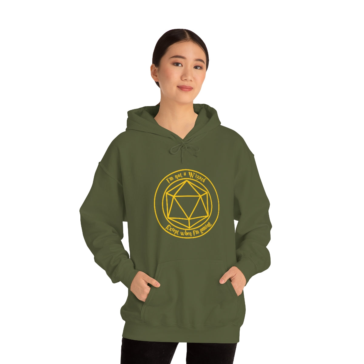 I'm not a Wizard Unisex Heavy Blend™ Hooded Sweatshirt