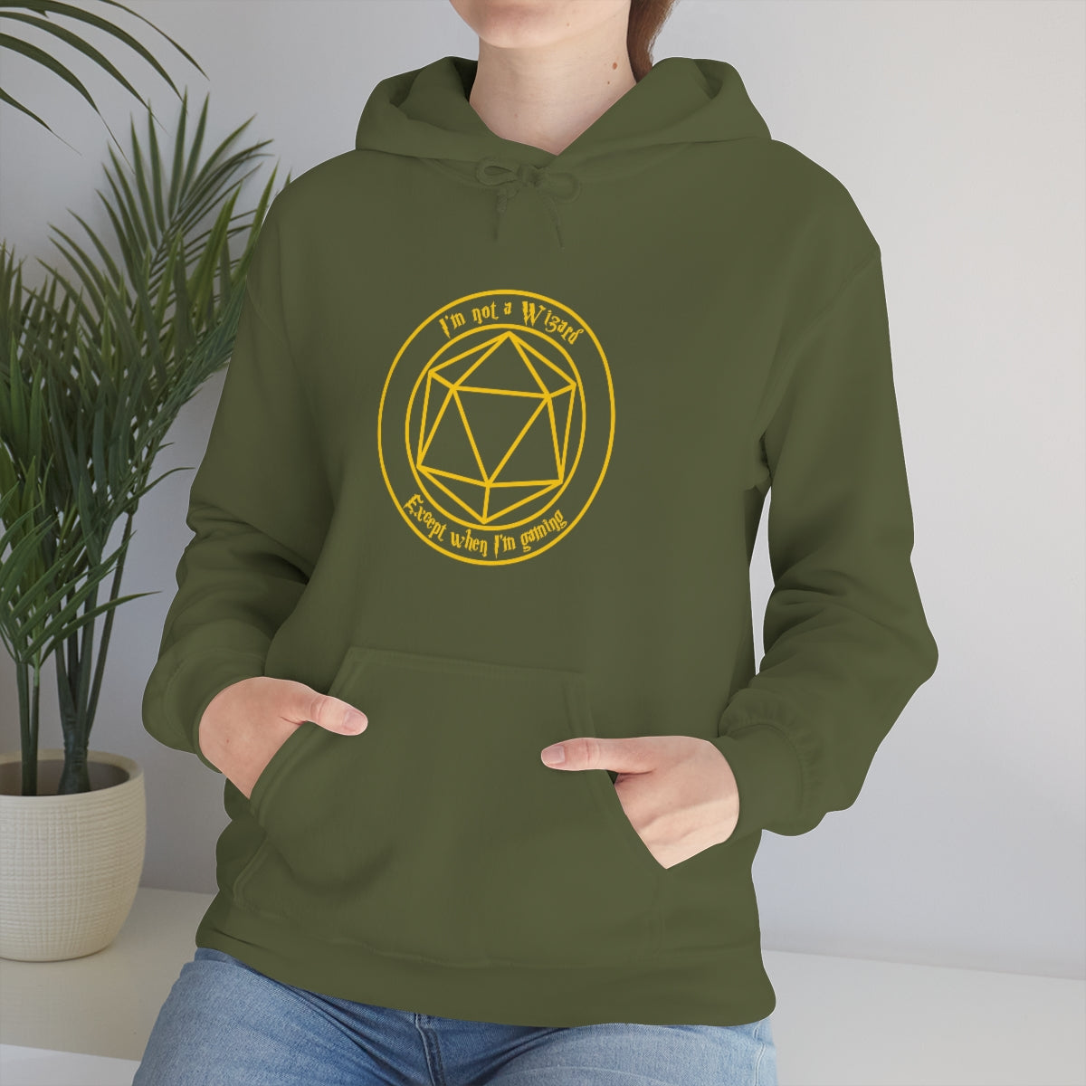 I'm not a Wizard Unisex Heavy Blend™ Hooded Sweatshirt