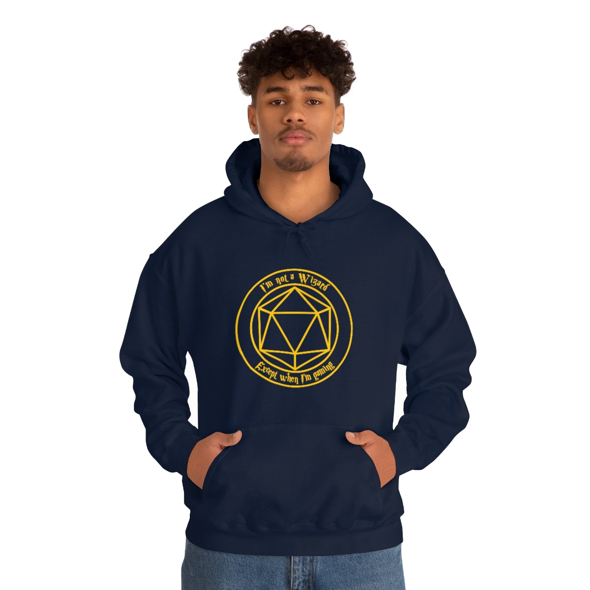 I'm not a Wizard Unisex Heavy Blend™ Hooded Sweatshirt