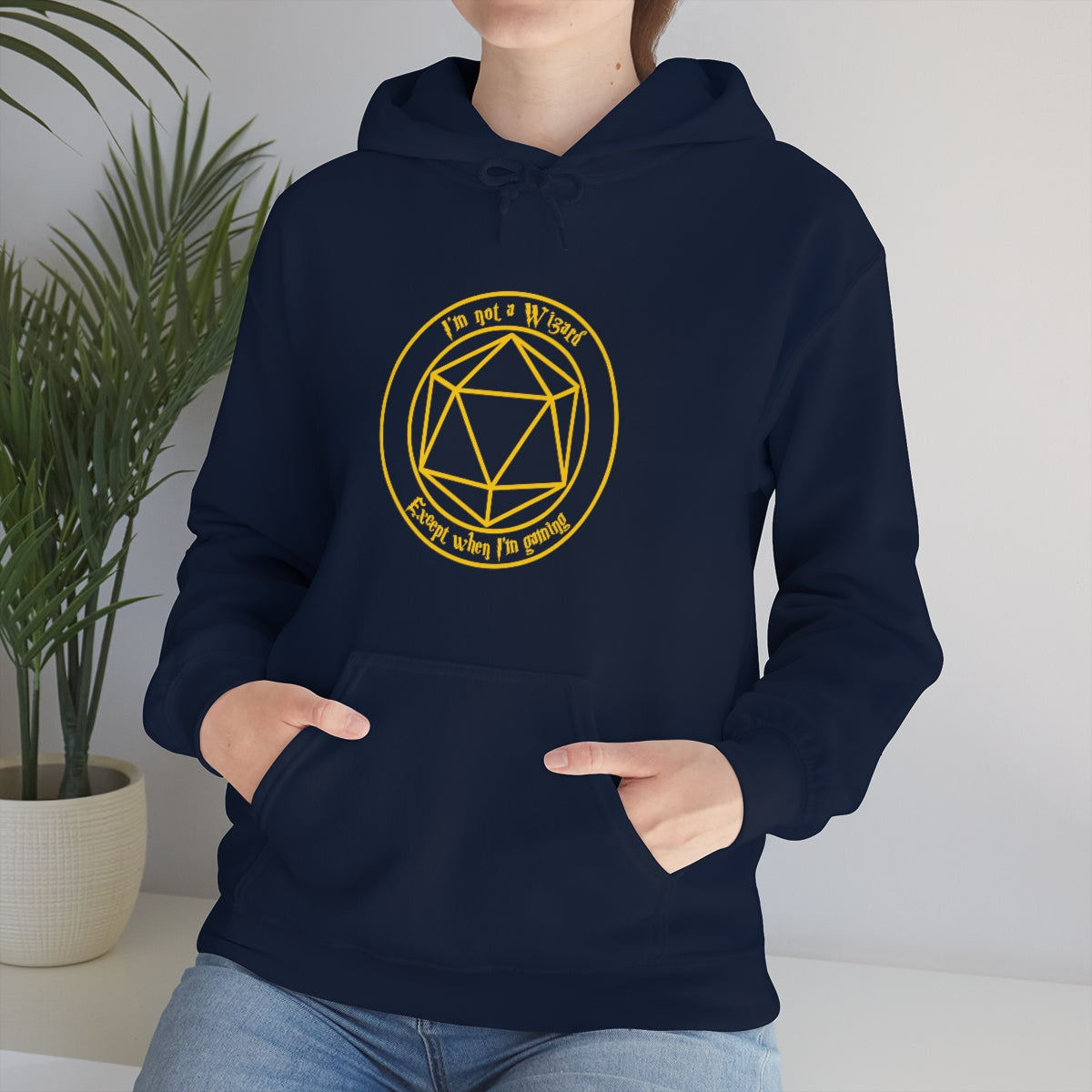 I'm not a Wizard Unisex Heavy Blend™ Hooded Sweatshirt