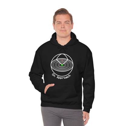 Space ship radar Unisex Heavy Blend™ Hooded Sweatshirt